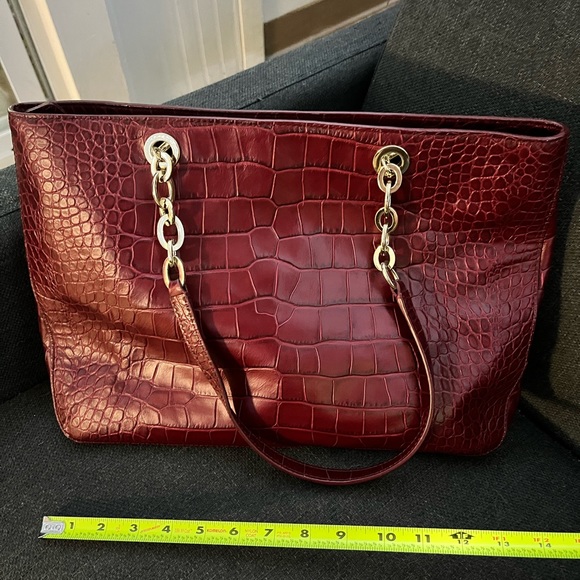 Kate Spade Croc Leather Bag - Picture 2 of 3